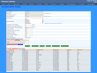 Printing Label CRM